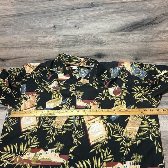 Kahala Hawaiian Shirt Mens Large L Floral Button Shirt Sleeve 100% Silk - Picture 5 of 6